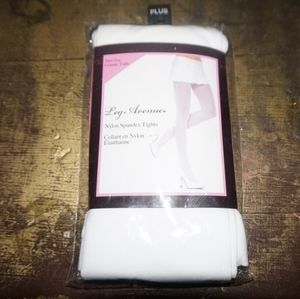 White Nylon Stockings (Plus size)